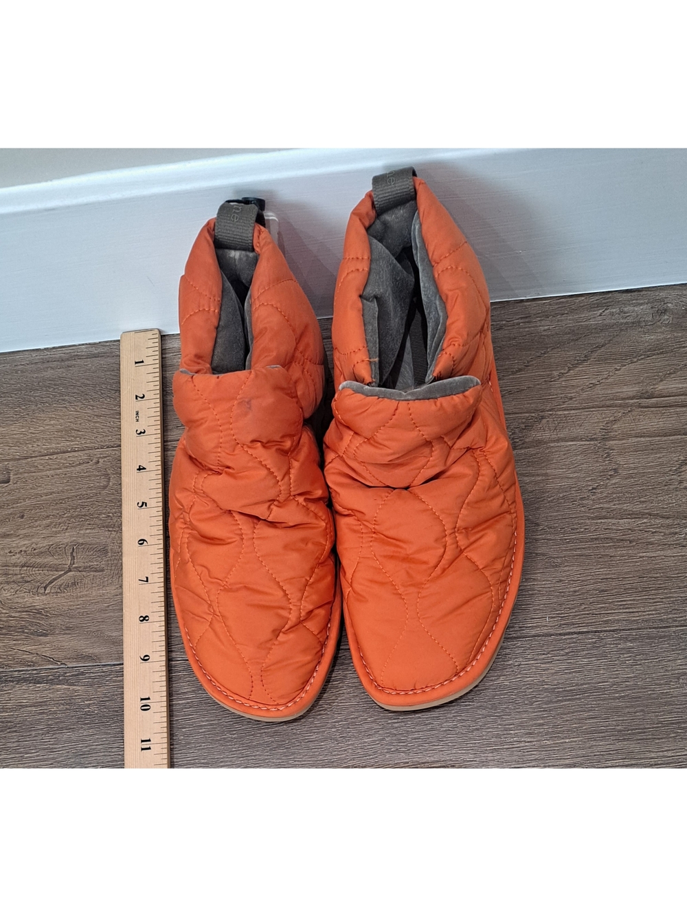 rag & bone Orange Quilted Eira Ankle Boot 7.5 - Picture 2 of 6